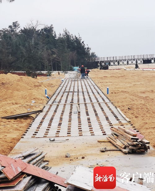 原創(chuàng)組圖 海口西海岸貫通更新工程最新進(jìn)展 國(guó)際會(huì)展中心附近沿海新建路完成瀝青路面鋪設(shè)