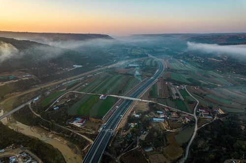 甘肅路橋第四分公司承建G244線打扮梁（陜甘界）至慶城段公路土建四標、路面二標項目順利通過交工驗收